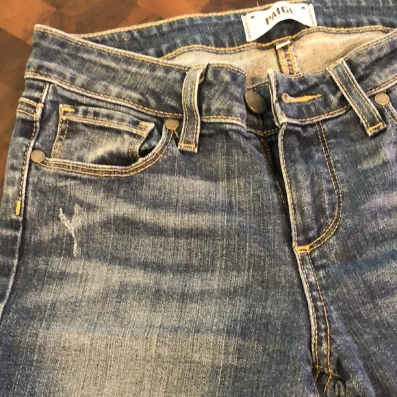 Paige Cropped Jeans - Picture 2 of 10